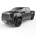 EGR 19-23 Gmc Sierra 1500 Painted To Code Traditional Bolt-On Look Fender Flares Black Set Of 4; 2019-2023