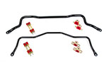 UMI Performance 93-02 GM F-Body Front and Rear Sway Bar Kit Tubular; 1993-2002