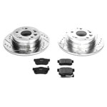 Power Stop 01-03 Acura CL Rear Z23 Evolution Sport Brake Kit; 2001-2003