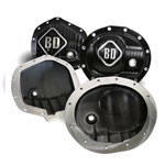 BD Diesel Differential Cover Pack Front & Rear - 14-18 Ram 2500/3500 w/o Rear Coil Springs; 2014-2014