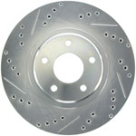 StopTech Infiniti EX37 Select Sport Drilled/Slotted Rotor, Front Right; 2013-2013