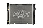 CSF 93-98 Jeep Grand Cherokee 4.0L OEM Plastic Radiator; 1993-1998