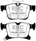 EBC 2016+ Chrysler Pacifica (RU) 3.6L Yellowstuff Rear Brake Pads