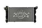 CSF 96-00 Dodge Caravan 2.4L OEM Plastic Radiator; 1996-2000