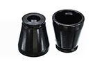 Energy Suspension 62-76 Chrysler A-Body / 62-79 B-Body / 70-74 E-Body Blk Torsion Bar Dust Boot Set; 1962-1976