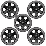 Ford Racing 21-23 Bronco 17inx8in Badlands Bead Lock Capable Wheel Kit; 2021-2024