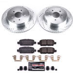 Power Stop 18-19 Infiniti Q50 Rear Z23 Evolution Sport Brake Kit; 2018-2022