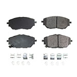 Power Stop 18-19 Toyota C-HR Front Z17 Evolution Ceramic Brake Pads w/Hardware; 2018-2019