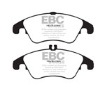 EBC 12+ Mercedes-Benz C250 Coupe 1.8 Turbo Sport Edition Redstuff Front Brake Pads