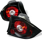 Spyder Honda Civic 2Dr Altezza Tail Lights - Black - (ALT-YD-HC01-2D-BK); 2001-2003