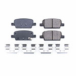 Power Stop 18-19 Chevrolet Malibu Rear Z17 Evolution Ceramic Brake Pads w/Hardware; 2018-2019