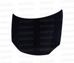 Seibon Carbon Fiber Oe Style Hood Volkswagen Golf Gti (1k Or Mk5) (Shaved Emblem); 2006-2009