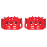 Power Stop 13-17 Ford Explorer Front Red Calipers w/Brackets - Pair