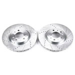 Power Stop 06-09 Pontiac Solstice Front Evolution Drilled & Slotted Rotors - Pair; 2006-2009