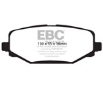 EBC 12+ Chrysler Town & Country 3.6 Yellowstuff Rear Brake Pads