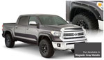 Bushwacker 16-18 Toyota Tundra Fleetside Pocket Style Flares 4pc - Magnetic Grey; 2016-2018