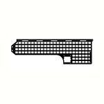 Putco 19-21 Ford Ranger - 5ft (Short Box) Molle Passenger Side Panel; 2019-2021