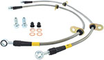 StopTech 06-09 Honda S2000 Front SS Brake Lines; 2006-2009