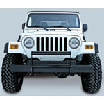 Rugged Ridge Brush Guard Gloss Black 97-06 Jeep Wrangler; 1997-2006