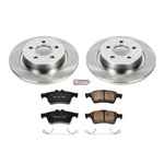 Power Stop 08-13 Volvo C30 Rear Autospecialty Brake Kit; 2008-2013