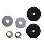 Omix Pedal Draft Pad Kit 41-65 Willys & Jeep Models; 1941-1965