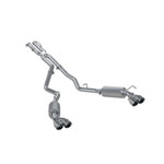 MBRP 20-21 Ford Explorer ST 3.0L Ecoboost SS 2.5in Dual Rear Exit w/ Quad Tips - AL; 2020-2022