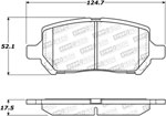 StopTech Street Brake Pads Pontiac G5, Front