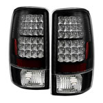 Spyder CHEVROLET SUBURBAN / TAHOE & GMC YUKON / DENALI Led Tail Lights - Black - (ALT-YD-CD00-LED-BK)