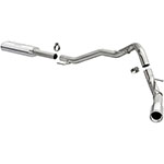 MagnaFlow 2020 Jeep Gladiator 3in Street Series Side Rear Exit Cat-Back Exhaust w/Polished Tips; 2020-2024