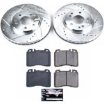 Power Stop 90-93 Mercedes-Benz 300SL Front Z23 Evolution Sport Brake Kit