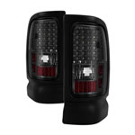 xTune Dodge Ram 2500/3500 LED Tail Lights - Smoke; 1994-2002