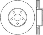 StopTech Pontiac Vibe Premium Cryostop Rotor, Front; 2003-2008