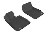 3D MAXpider 2006-2011 BMW 3 Series E90/E92 Kagu 1st Row Floormat - Black; 2006-2011