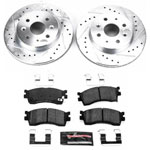 Power Stop 03-05 Kia Rio Front Z23 Evolution Sport Brake Kit; 2003-2005