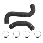 Mishimoto 01-07 Subaru WRX/STi Matte Black Silicone Hose Kit; 2001-2007