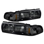 xTune Chevrolet Impala 1PC LED Crystal Headlights - Smoke