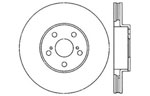 StopTech Pontiac Vibe Sport Drilled/Slotted Rotor, Front Left; 2003-2008