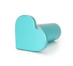 NRG Heart Shape Drift Button Toyota 86/Subaru WRX/STI/Mazda - Teal; 1986-1986