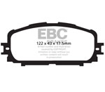 EBC 12+ Toyota Yaris 1.5 Greenstuff Front Brake Pads