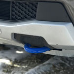 Ford Racing 2019 Ford Ranger Front Tow Hooks - Pair - Blue; 2019-2022