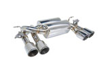 Remark BMW M3 F80 / M4 F82/F83 Axle Back Exhaust w/ T304 SS 3.5in Quad Tips; 2014-2020