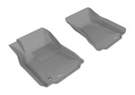 3D MAXpider 2009-2013 Cadillac CTS Kagu 1st Row Floormat - Gray; 2009-2013