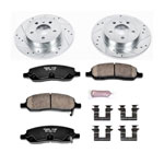 Power Stop 06-11 Buick Lucerne Rear Z23 Evolution Sport Brake Kit; 2006-2011