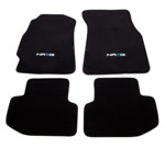 NRG Floor Mats - 94-01 Acura Integra (NRG Logo) - 4pc.; 1994-2001