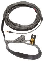 Daystar 80 Foot Winch Rope W/Shackle End 3/8 x 80 Foot Black