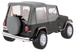 Rampage 1976-1983 Jeep CJ5 Complete Top - Grey Denim; 1976-1983