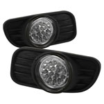 Spyder Jeep Grand Cherokee LED Fog Lights - Clear - (FL-LED-JGC99-C)