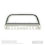 Westin 2020 Chevy Silverado 2500/3500 E-Series Bull Bar - Stainless Steel; 2020-2022