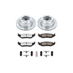 Power Stop 2003 Dodge Durango Rear Z36 Truck & Tow Brake Kit; 2003-2003