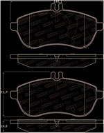 StopTech Street Brake Pads Mercedes-Benz CLA250, Front